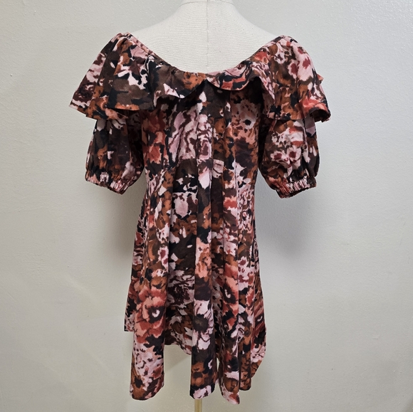 Damson Madder Goldie Frill Dress Size 10 - Picture 7 of 10